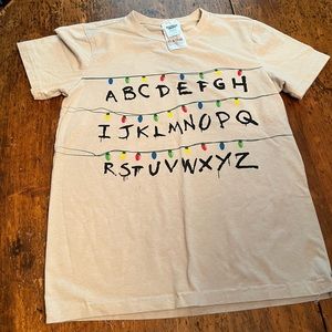 stranger things t shirt